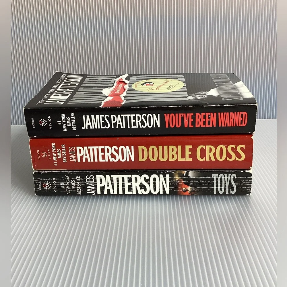 Set of 3 James Patterson Paperback Books